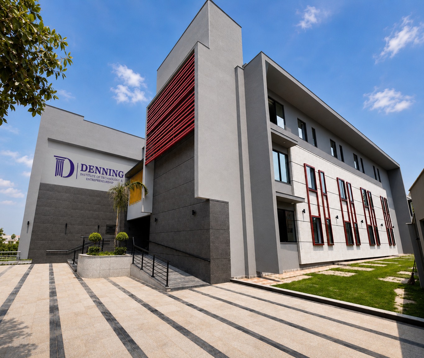 The Denning campus building in Rawalpindi